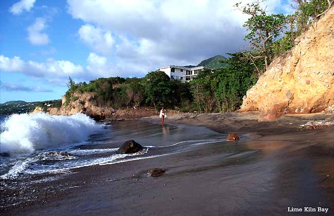 Versteckte Badebuchten: Lime Kiln Bay